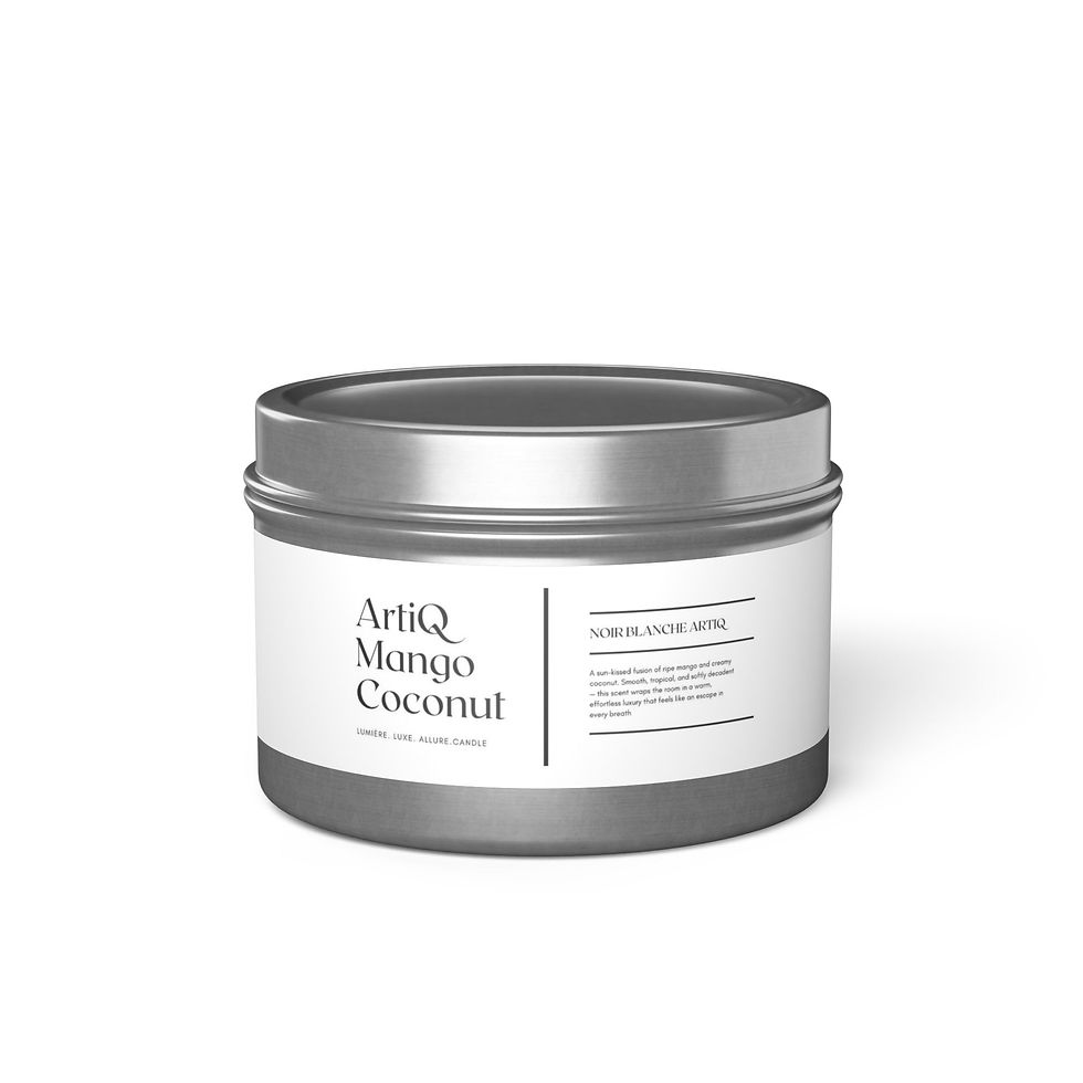 Thumbnail: ArtiQ Mango Coconut — Noir Blanche Edition-4-8 oz Tin