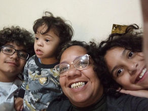 Conheça a história de Elaine, mãe atipica de Diogo uma criança com Síndrome de Down