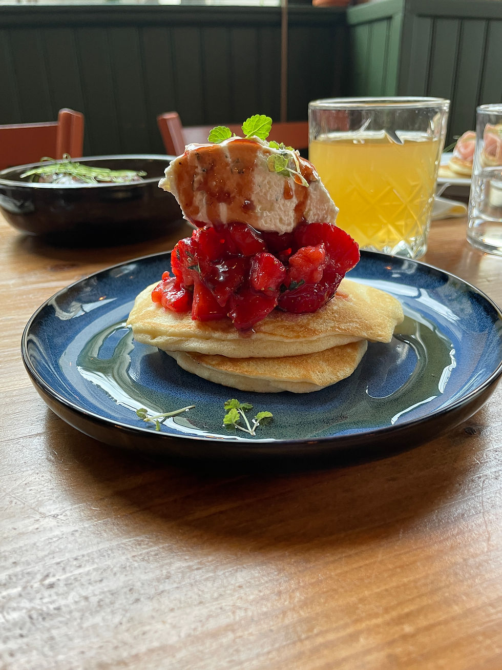 Pancake aux fruits