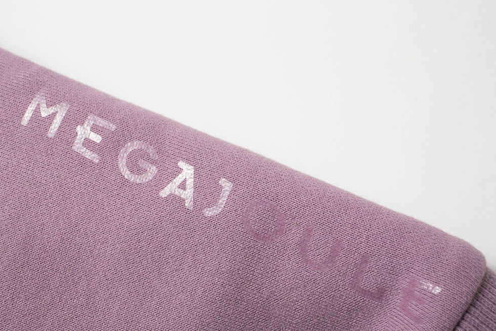 Thumbnail: 藕荷紫LOGO胶印帽衫