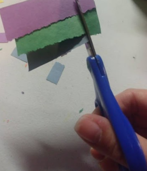 Construction paper Rainbows