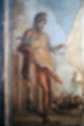 As a watcher Priapus warns thieves and transgressors, threatening to sodomise or to sexually penalize in any other way whoever dares to steal the garden's greens and fruits (follow epigrams collected by Smithers & Burton in Priapeia):