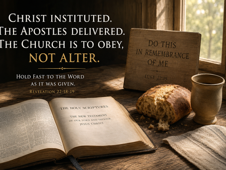 From Christ to Trent: How Far May the Church Go Beyond the Apostles?