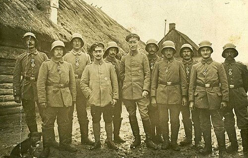 German soldiers who had been awarded the Iron Cross during WWI
