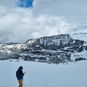 A view over the resort of Flaine, France