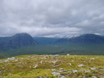A view over the head of Glen Coe