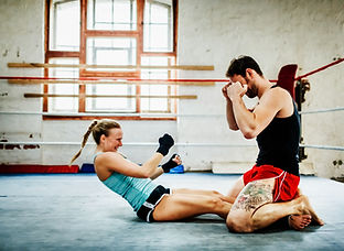 Boxing Training Session