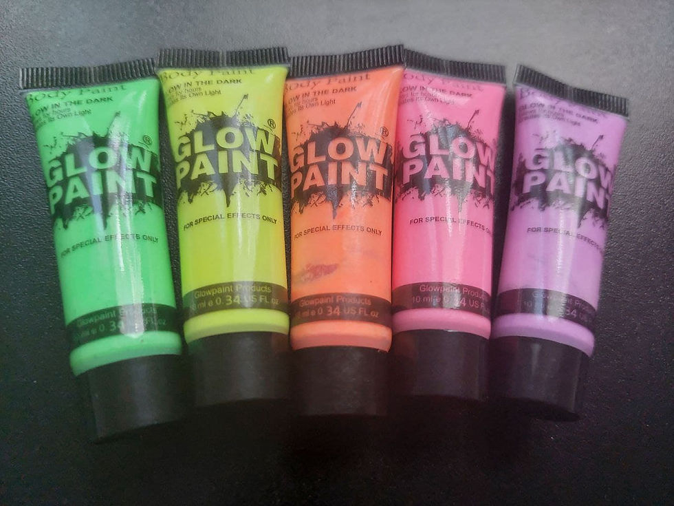 UV sensitive colors