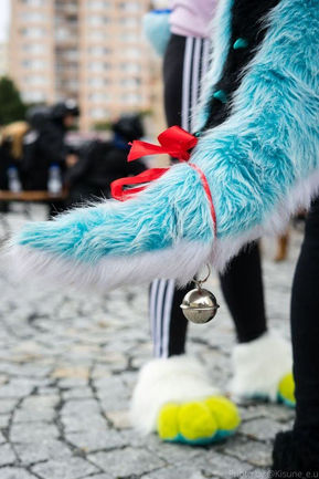 Dragon tail with horns