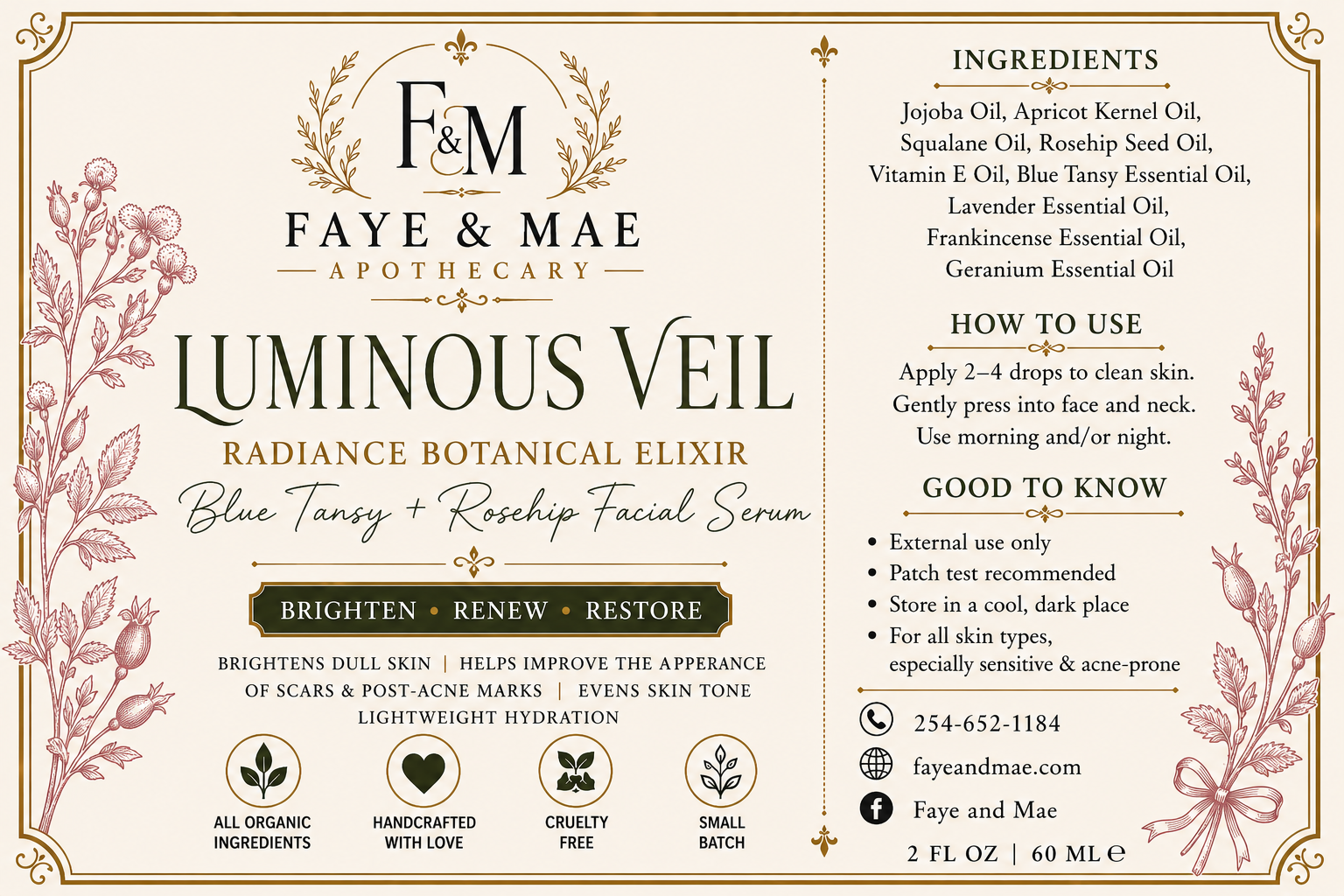 Luminous Veil Facial Serum