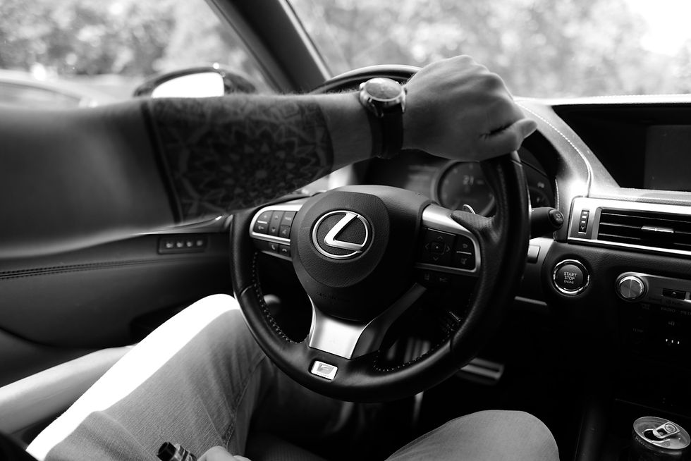 Driving Lexus GS350 F Sport to Trade In
