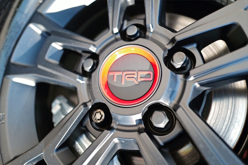 Tundra TRD Wheel Logo