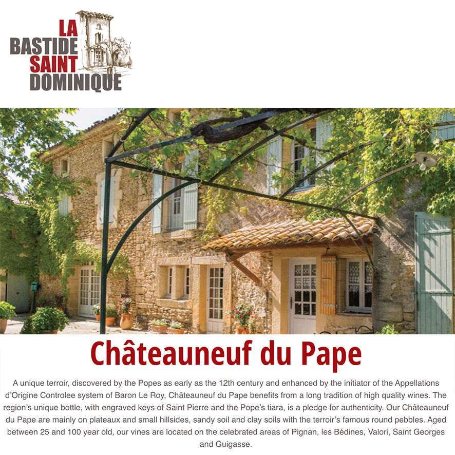 Miniatura: LA BASTIDE SAINT DOMINIQUE - Chateauneuf Du Pape