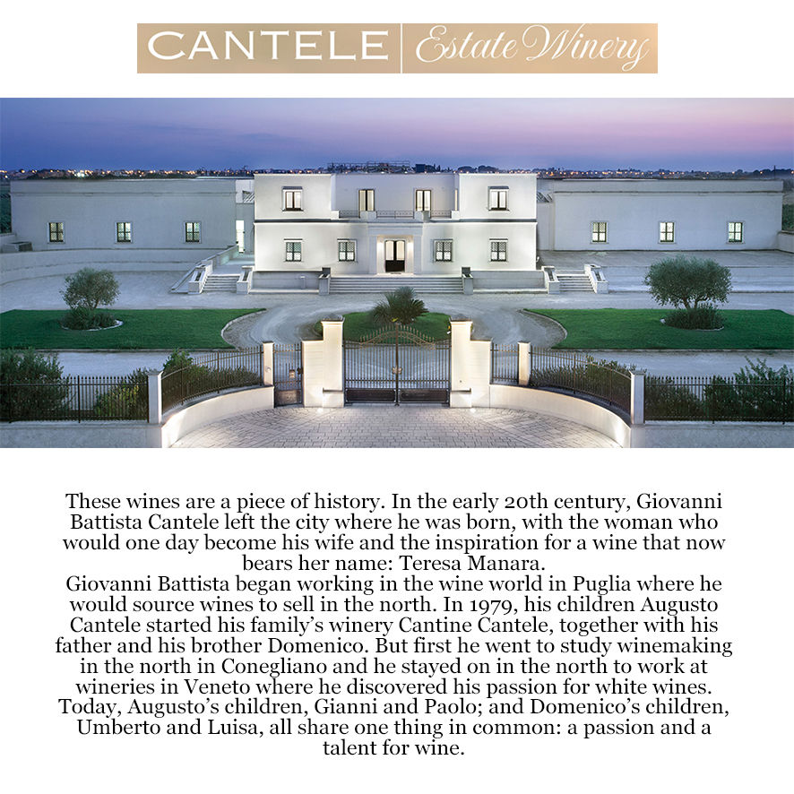 Miniatura: CANTELE - Teresa Manara Chardonnay