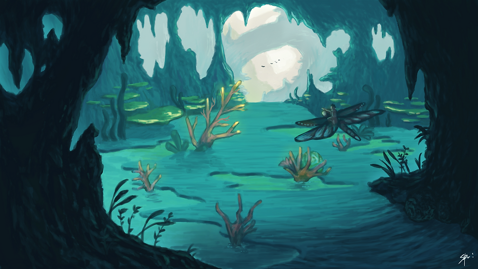Blue cave