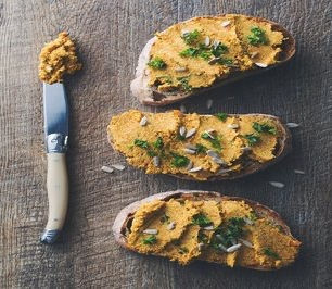Golden Milk + Pumpkin Seed Pate
