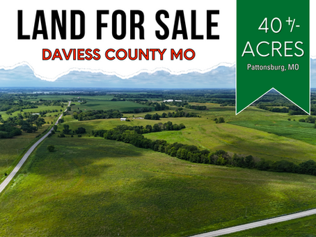 40+/- Acres CRP with Terracing in Place Daviess County MO