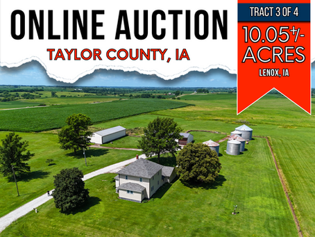 Tract 3 Cooper Family Farm Taylor County Iowa i-Auction