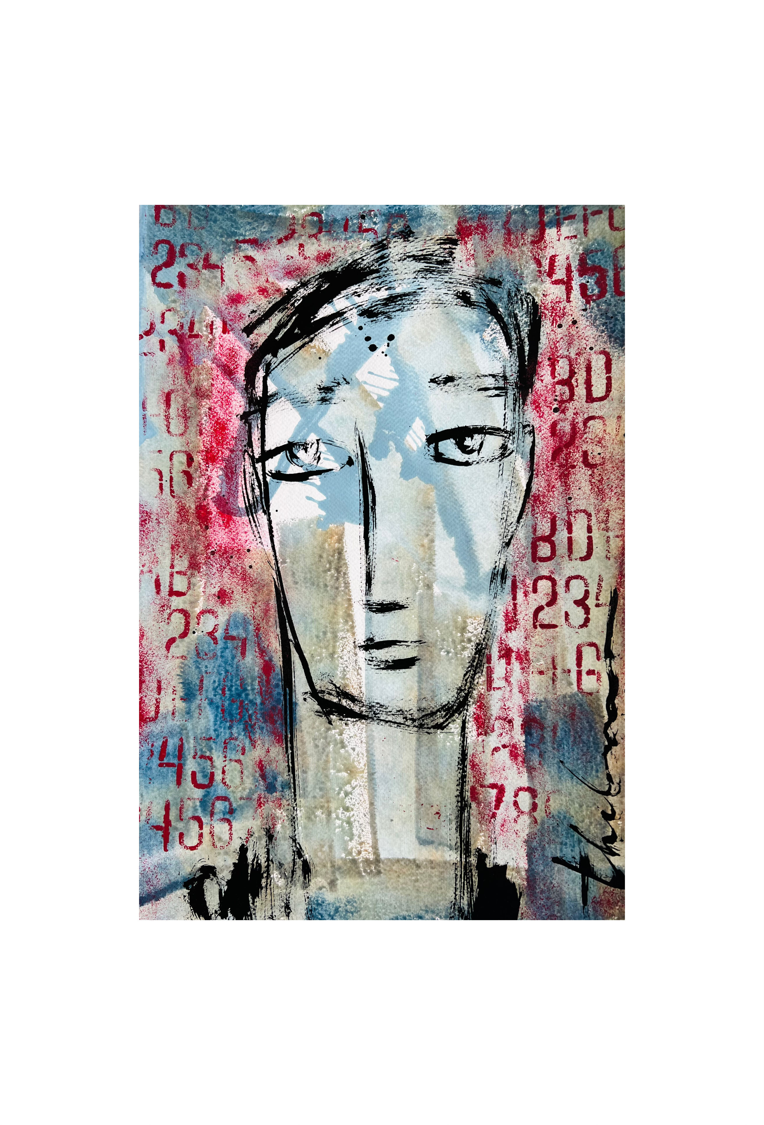 Art on paper - Homme #17