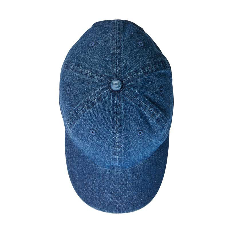 Thumbnail: デニム ウォッシュ ロー キャップ【9671-01】（無地価格）