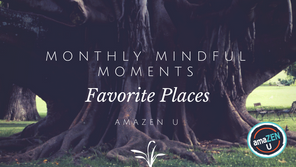 Monthly Mindful Moment – Favorite Places