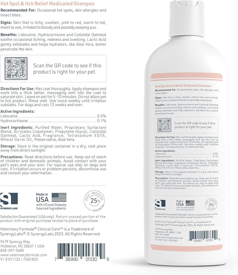Thumbnail: Veterinary Formula Hot Spot & Itch Relief Shampoo