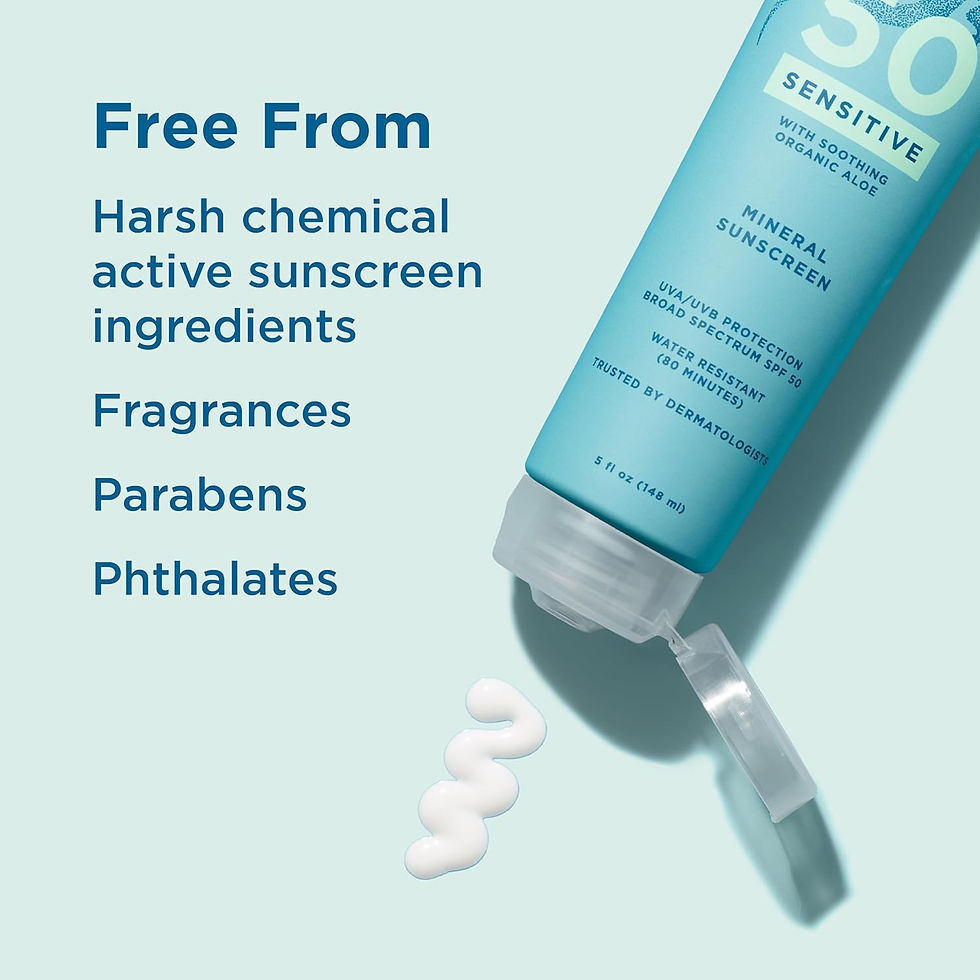 Thumbnail: Blue Lizard Sensitive 50 spf Mineral Sunscreen