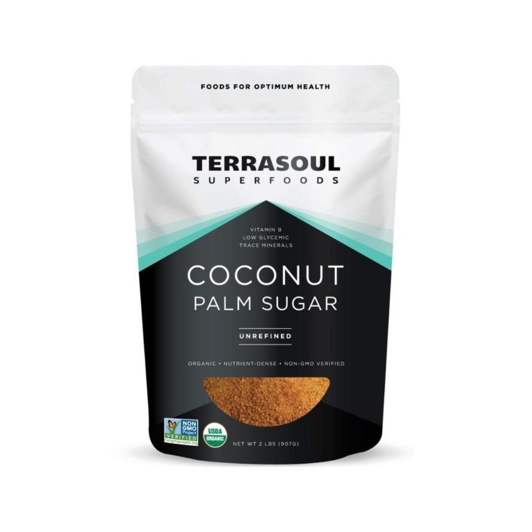 Terrasoul Coconut Palm Sugar Unrefined 8oz