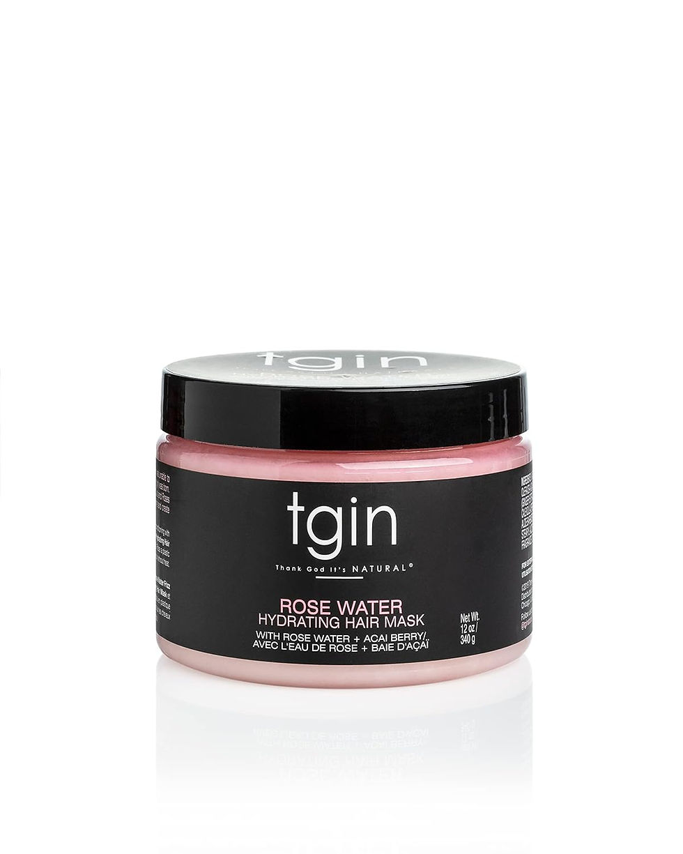 tgin Rose Water Hydrating Hair Mask 12oz