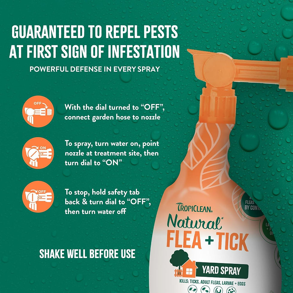 Thumbnail: Tropiclean Natural Flea & Tick Yard Spray 32oz