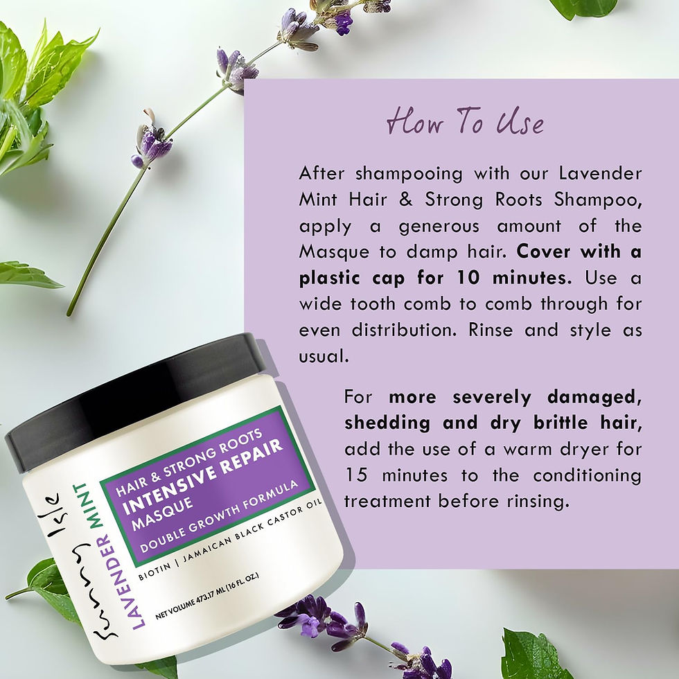 Thumbnail: Sunny Isle Lavender Mint intensive Repair Masque