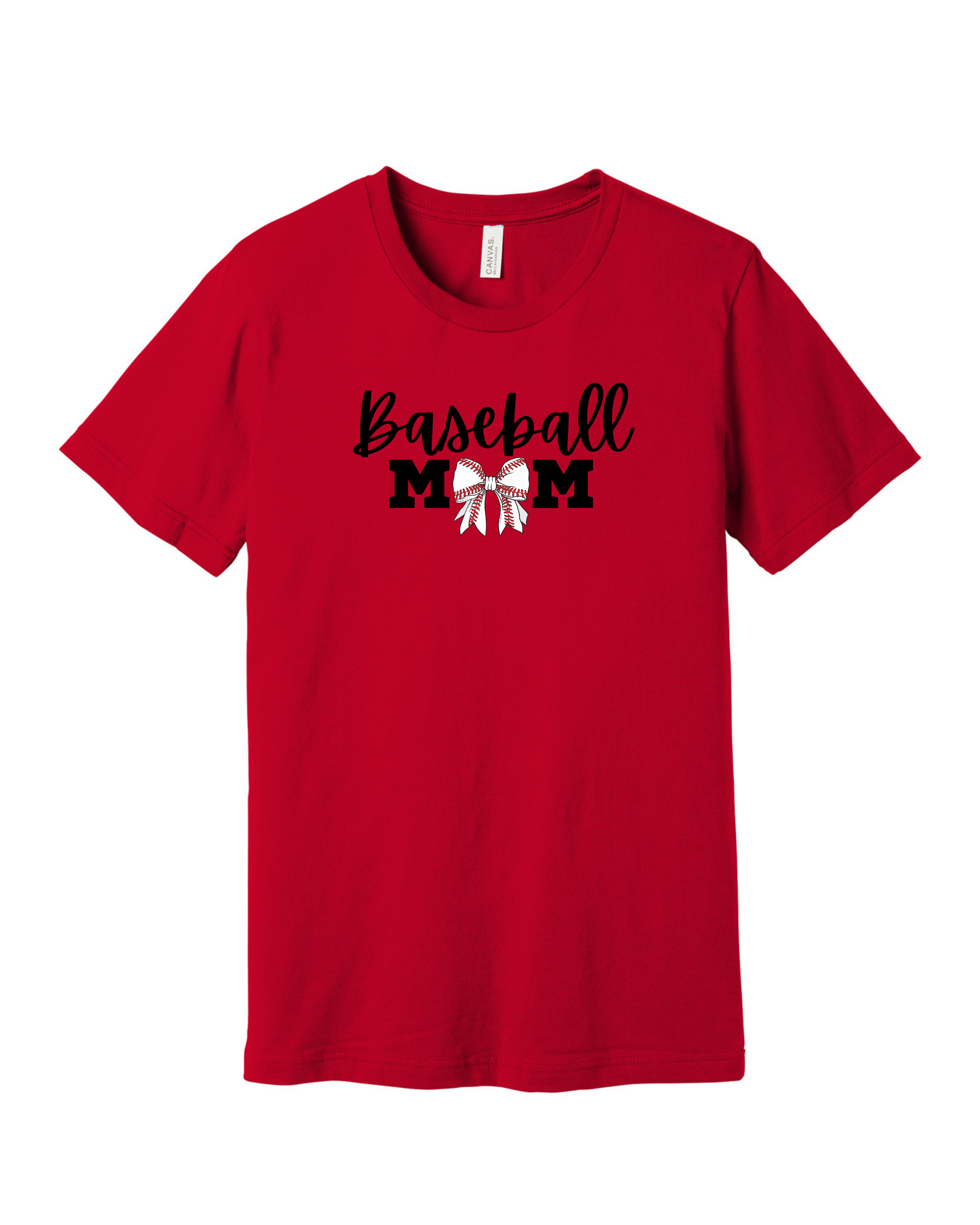Baseball Mom Bow