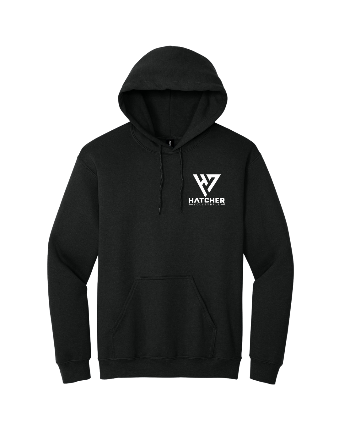 Hatcher Volleyball Left Chest Hoodie