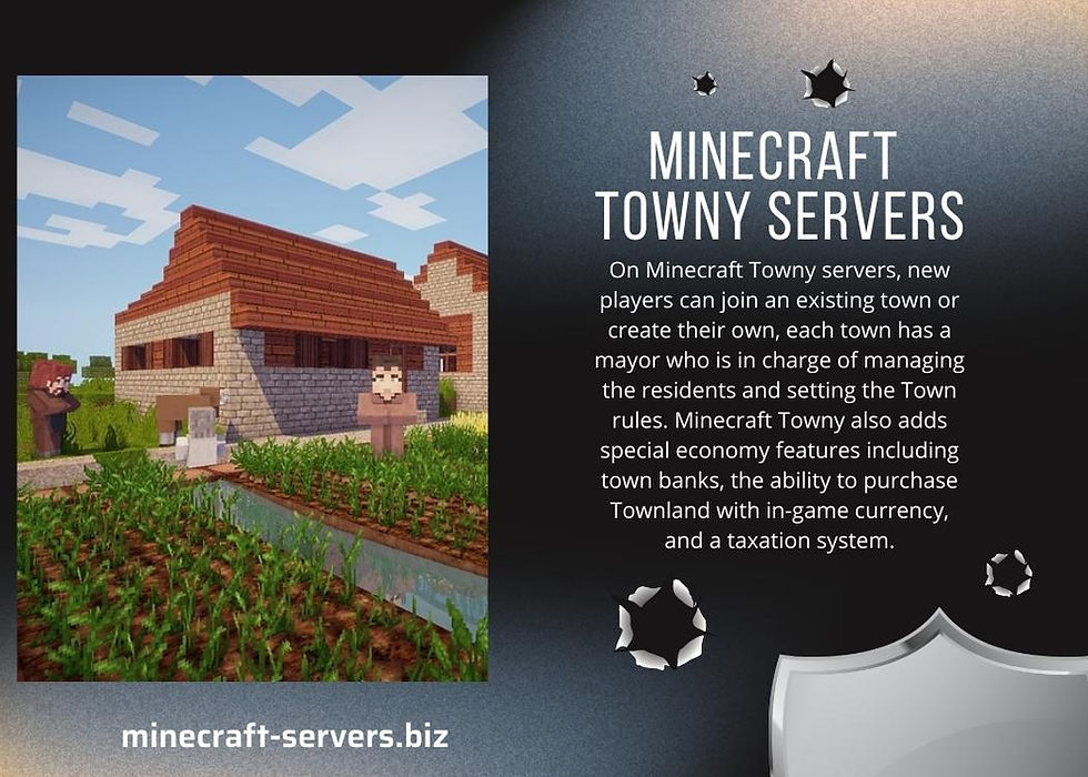 Minecraft Towny Servers
