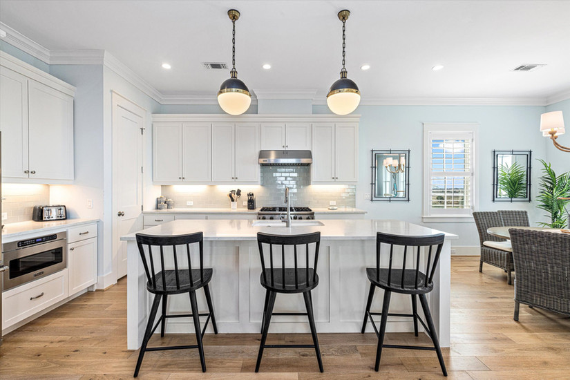 Kitchen of 1510 Beachtown Drive - Galveston, TX Vacation Rental