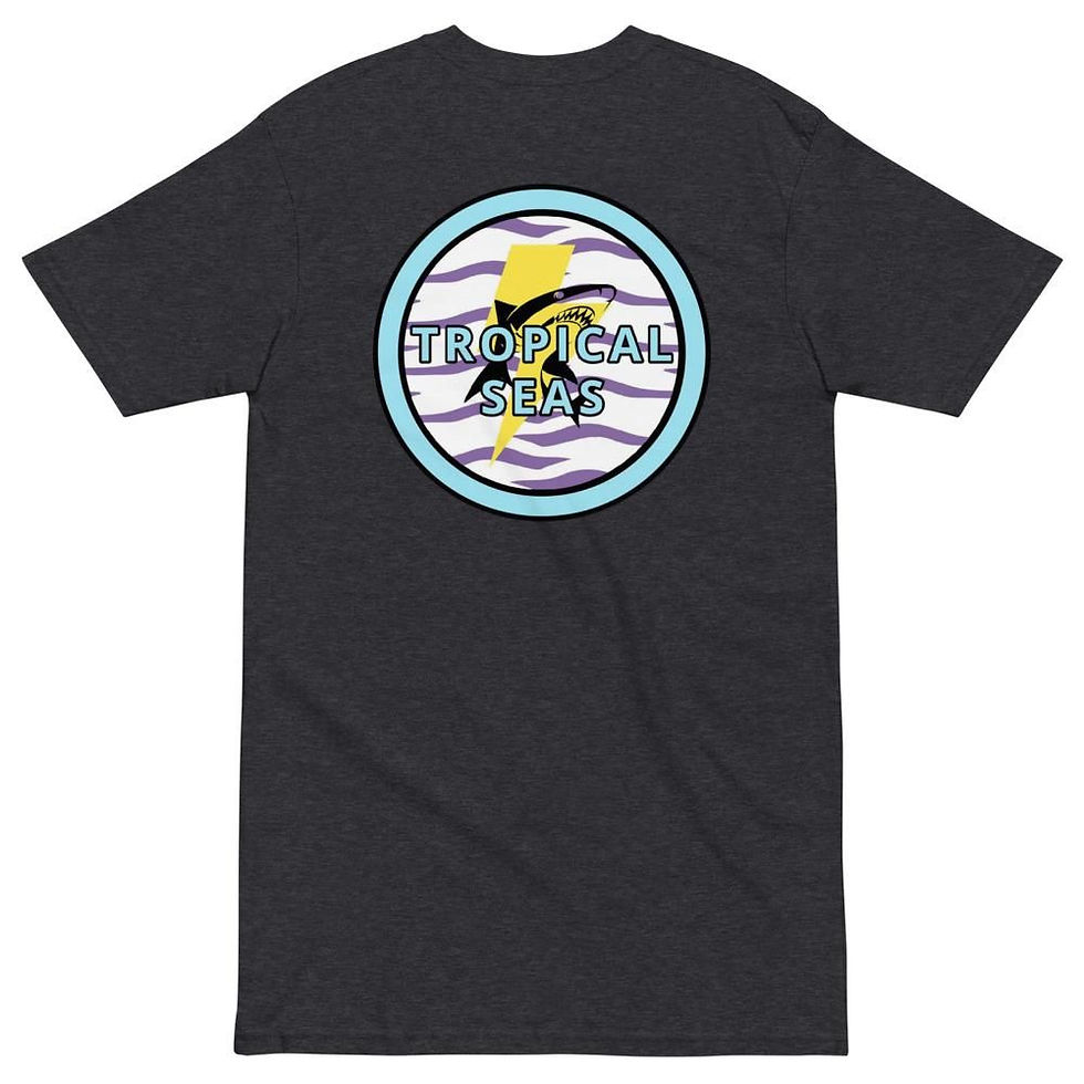 Thumbnail: Electric Shark heavyweight tee