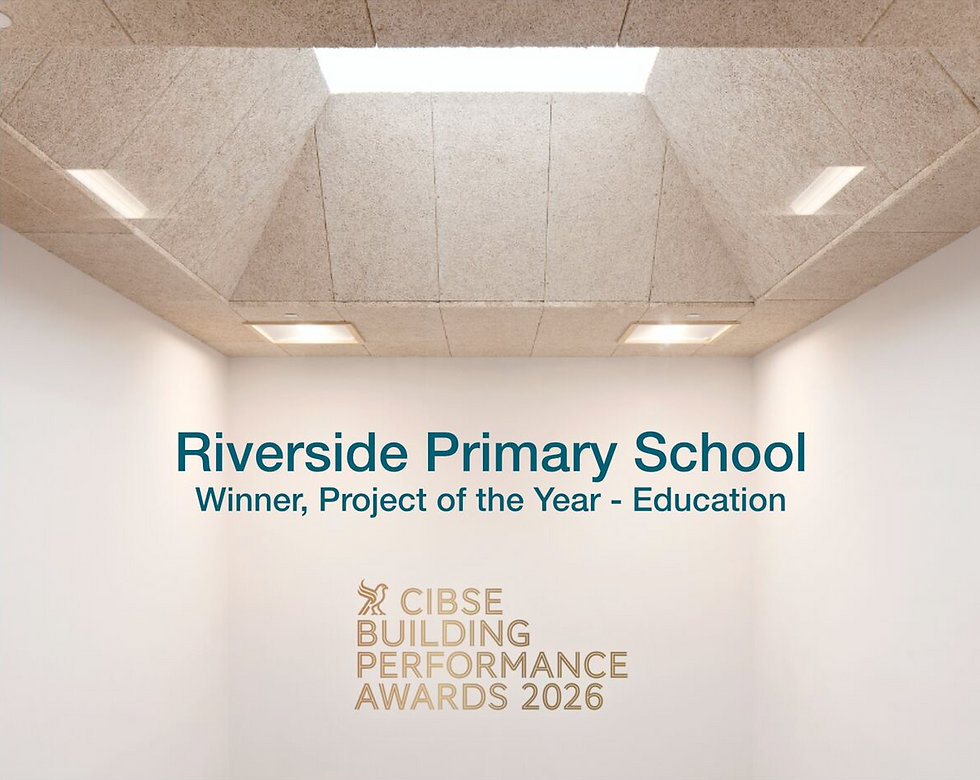 Riverside wins CIBSE Building Performance Award