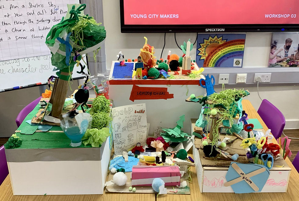 Inspiring students with the Young City Makers Programme