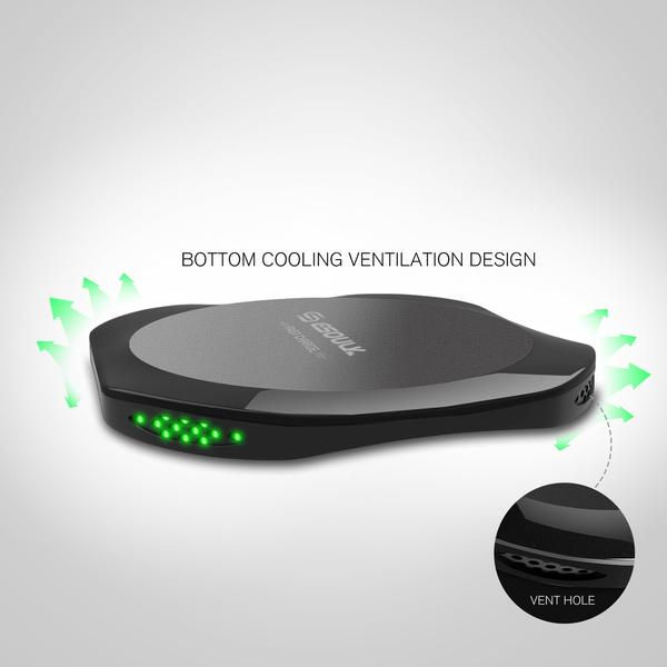 Thumbnail: Esoulk QI Certified 10W Wireless Charging Fast Charger Pad