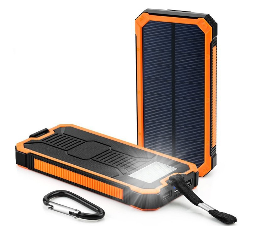 Thumbnail: Waterproof Solar Charging 10000mAh Battery Backup