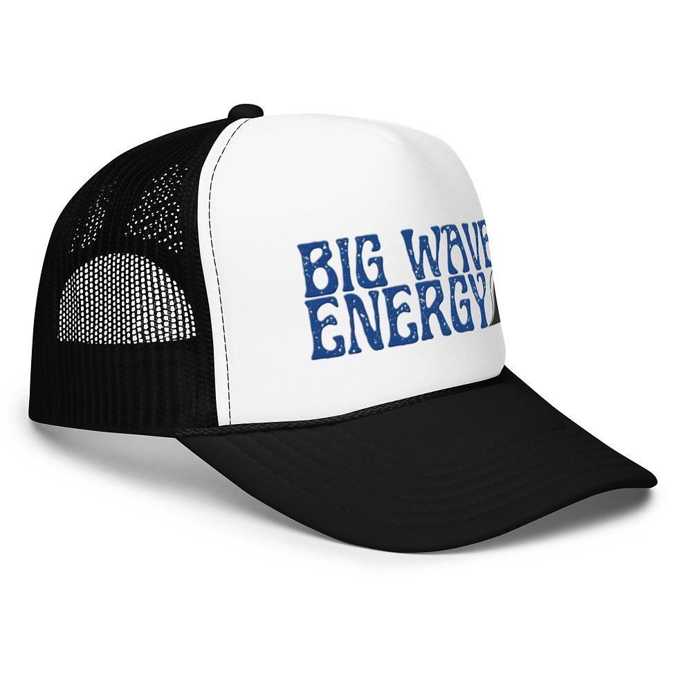 Thumbnail: Big Wave Energy Foam Trucker Hat