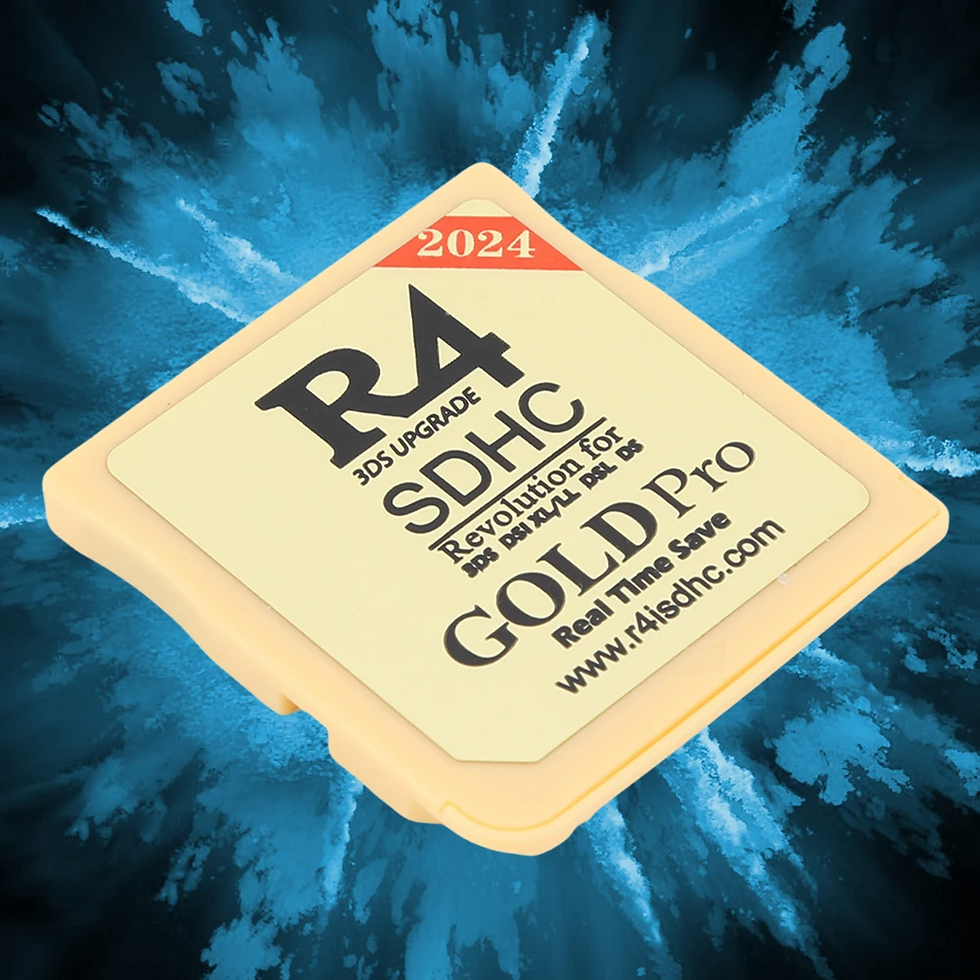 Thumbnail: 2024 Version R4 Gold Pro SDHC R4i For DS/3DS/2DS Revolution Cartridge + USB