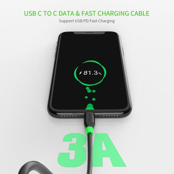 Thumbnail: Thunderbolt 3FT USB C To C Fast Charging Cable