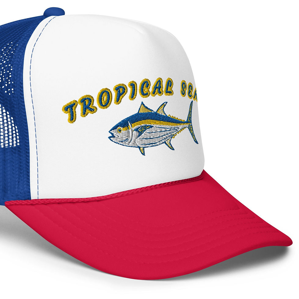 Thumbnail: Tropical Seas Tuna Foam trucker hat