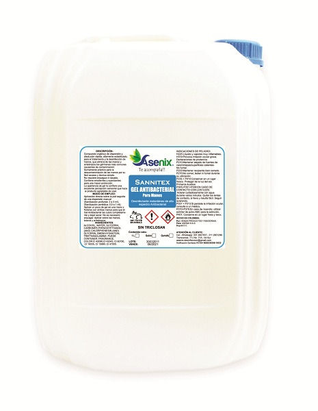 Miniatura: GEL ANTIBACTERIAL PARA MANOS - SANNITEX GEL ANTIBACTERIAL
