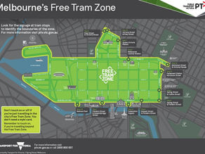 墨爾本旅遊資訊 乘坐免費電車遊墨爾本市區沿路景點