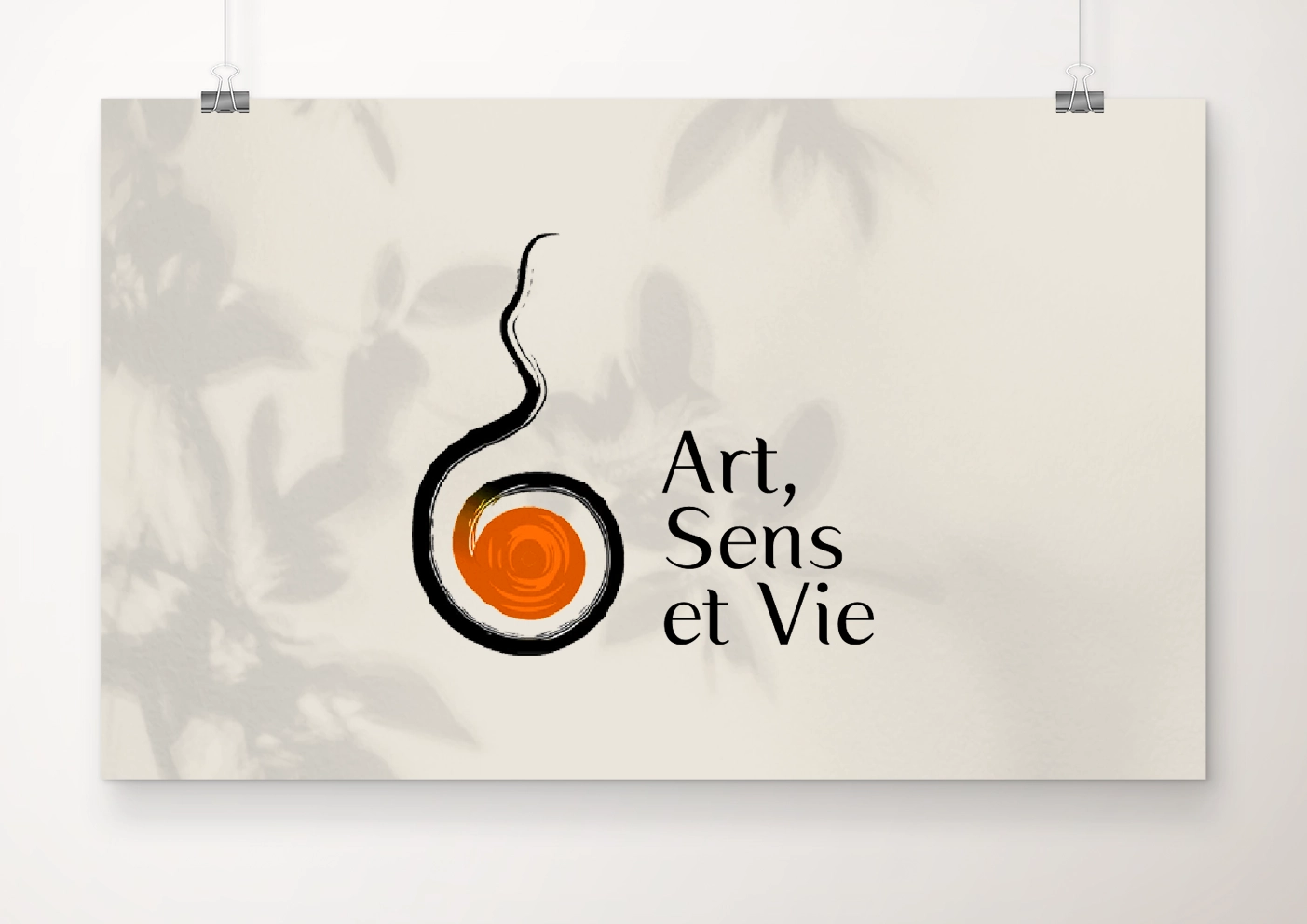LOGO ART,SENS ET VIE
