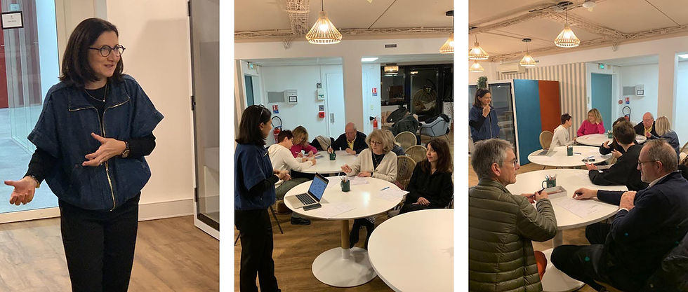 C'était comment ? l'atelier animé par Carole Cesareo