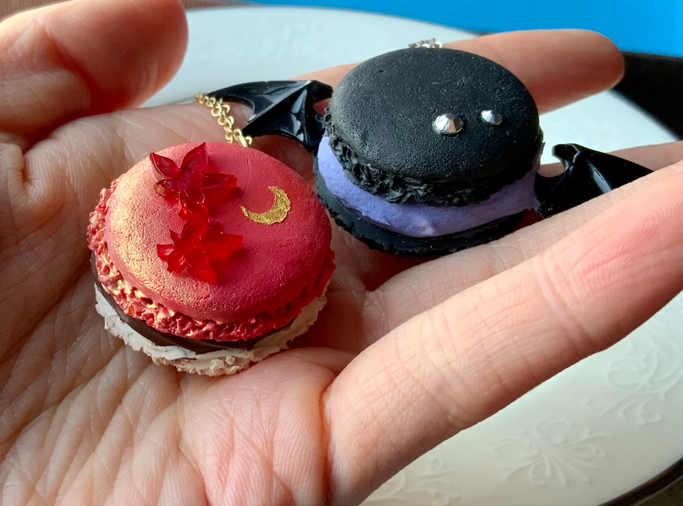 Macaron Necklaces (fanwork)