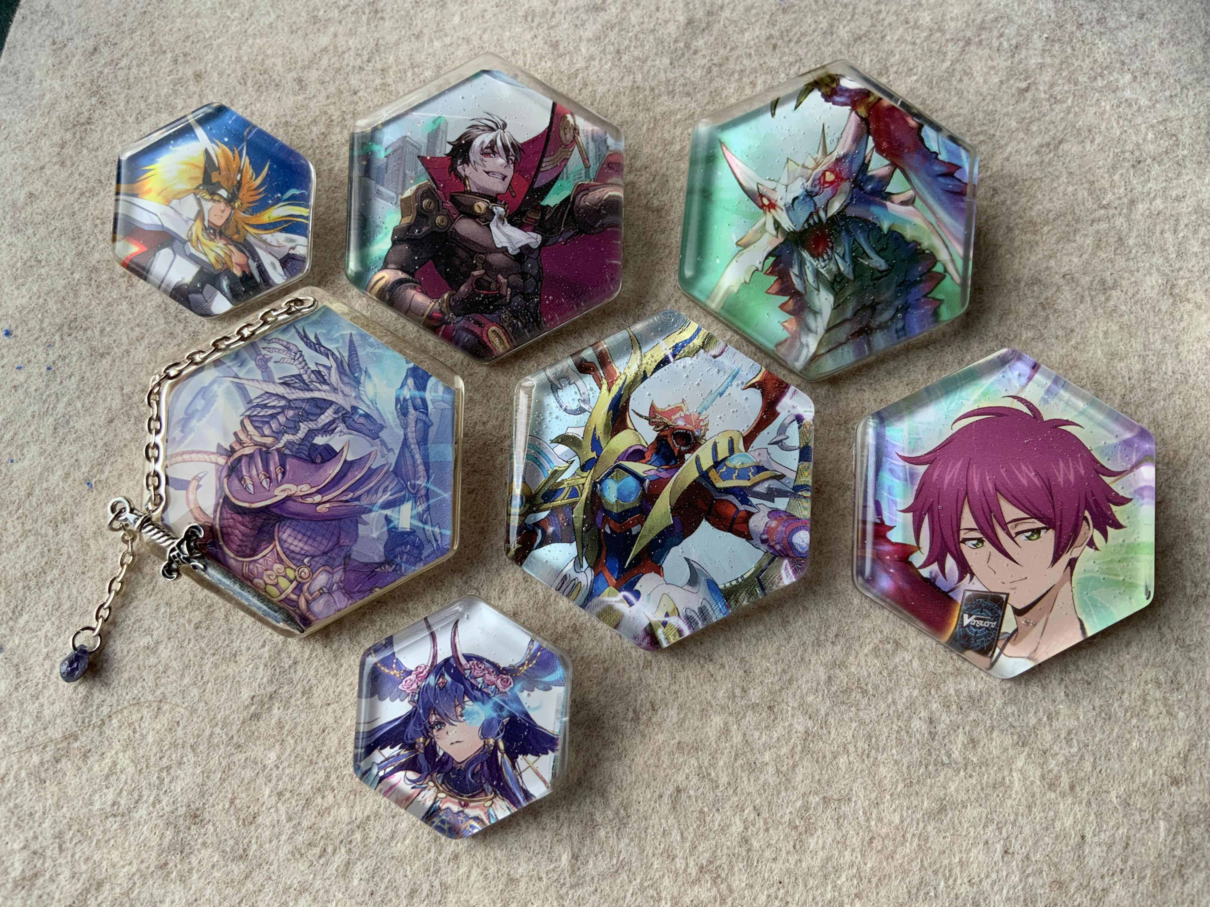 CFV resin pin badges